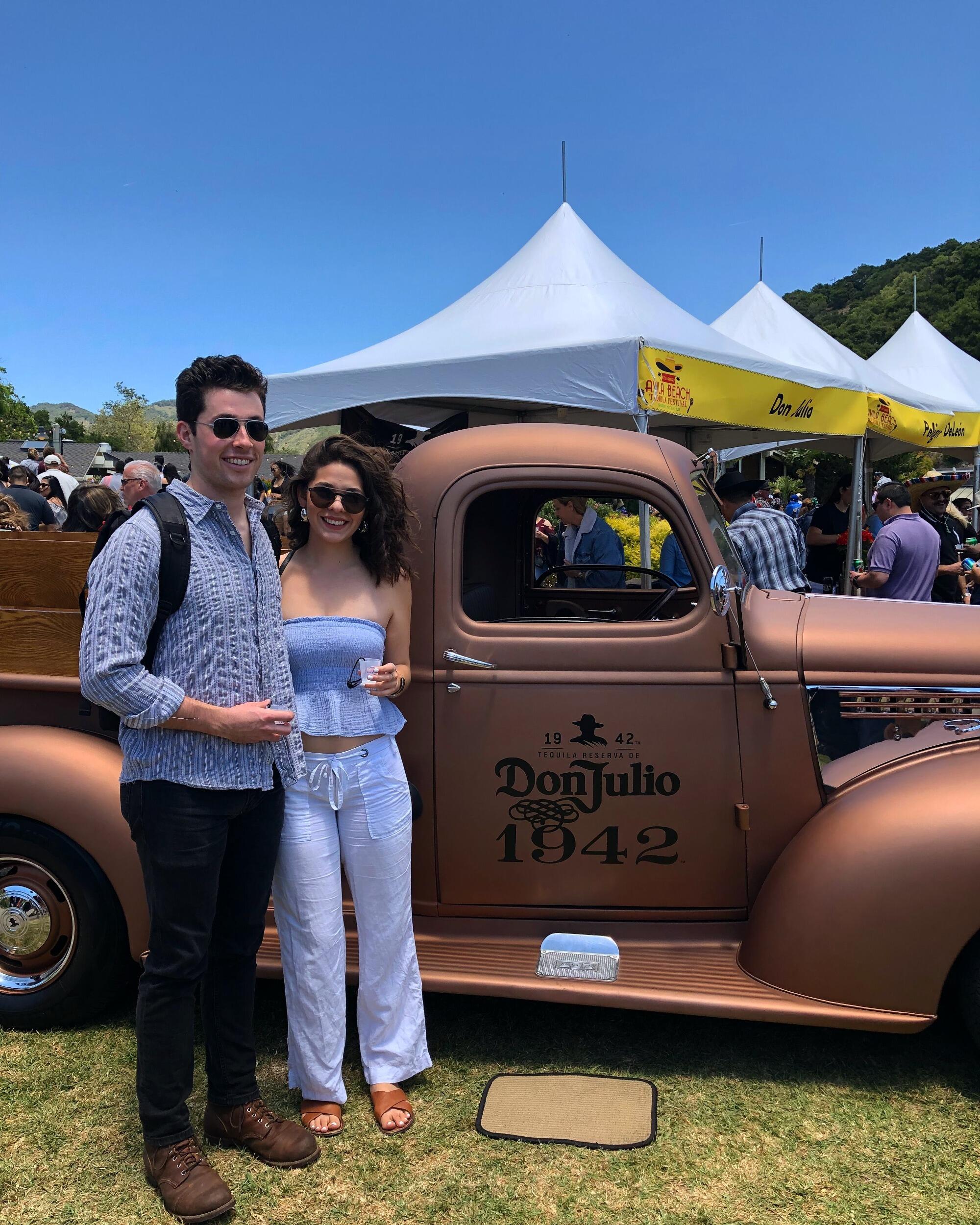 The day we became official as boyfriend and girlfriend.  All it took was a little bit of tequila at the Avila Beach Tequila Festival!