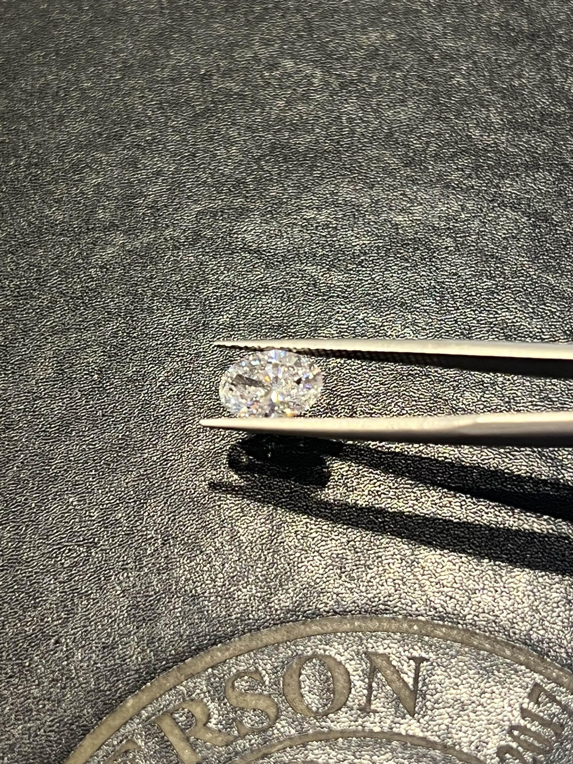 Diamond came in! 🤫