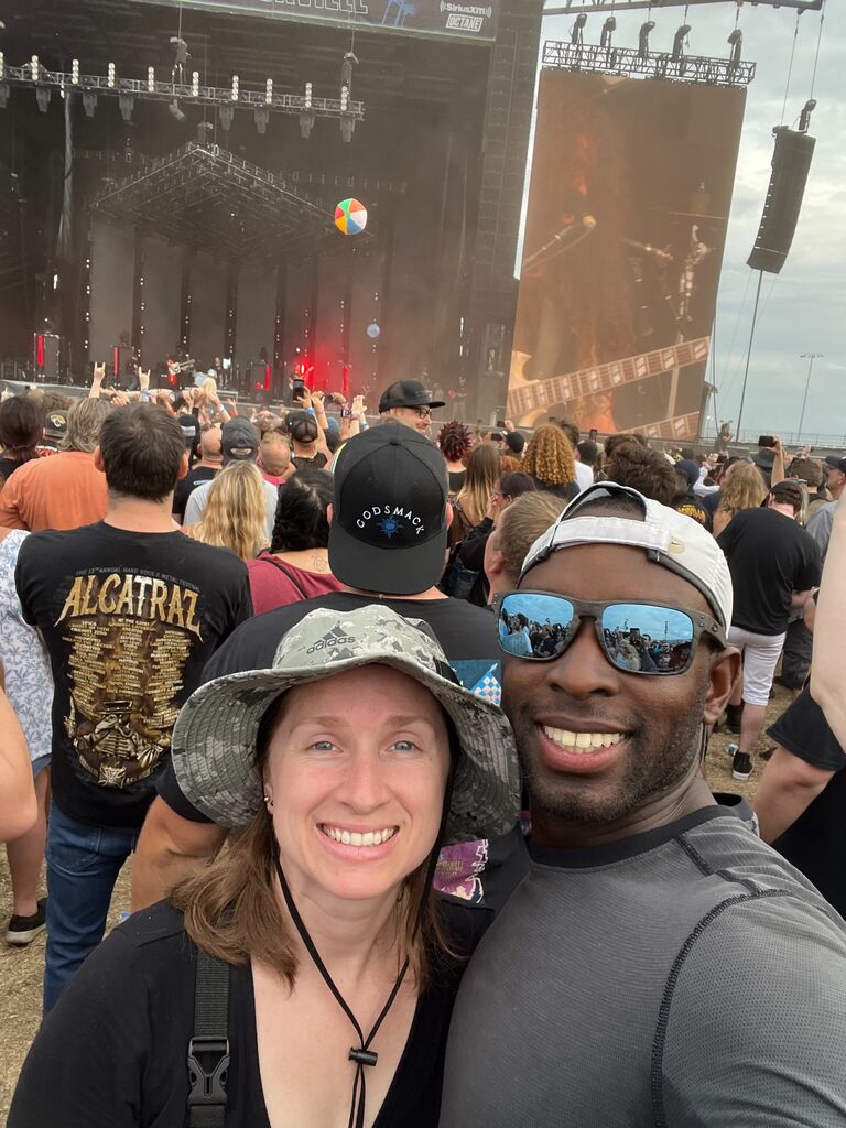 Experiencing various concerts and music venues together