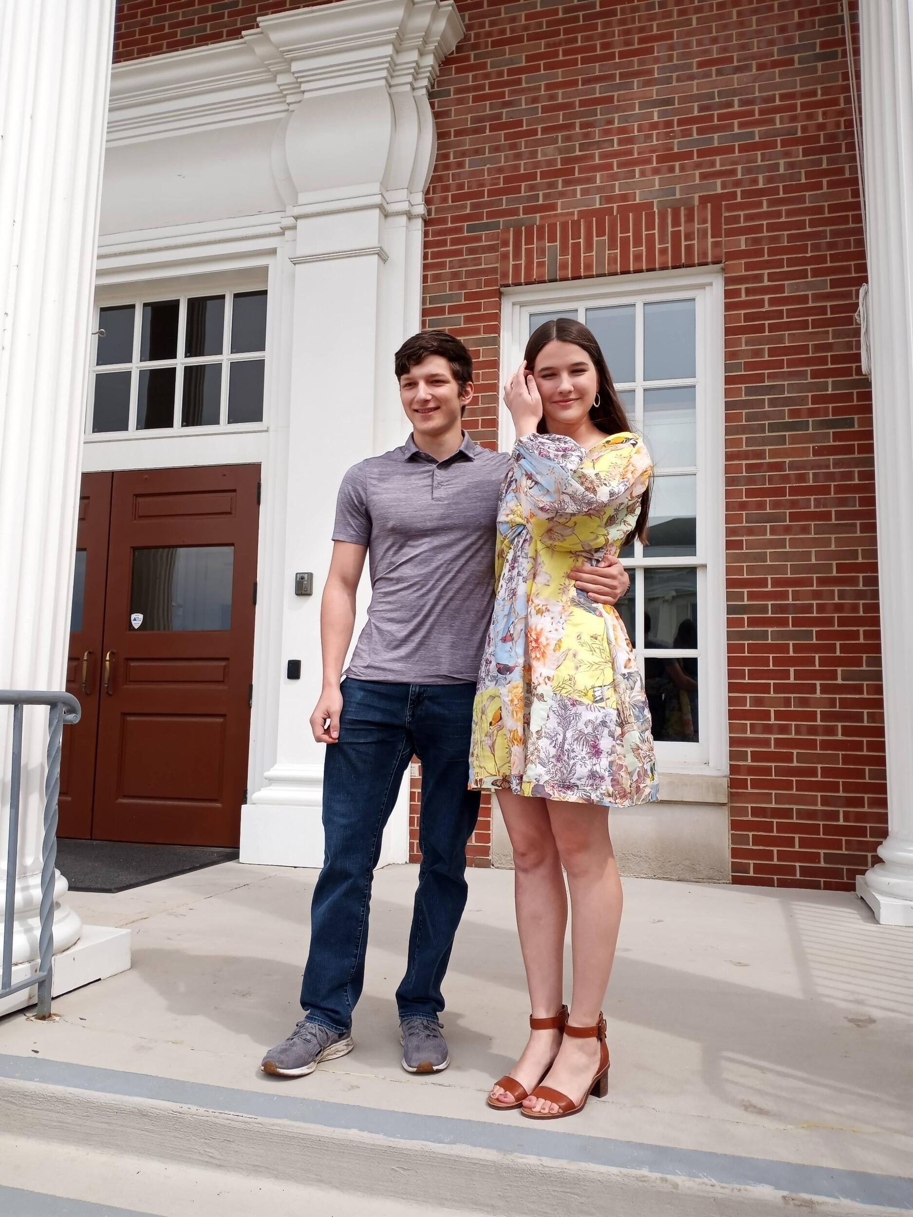 Hannah graduated from Wheaton College and Ethan and Hannah's long distance relationship began. This was also the day Ethan met Hannah's family.