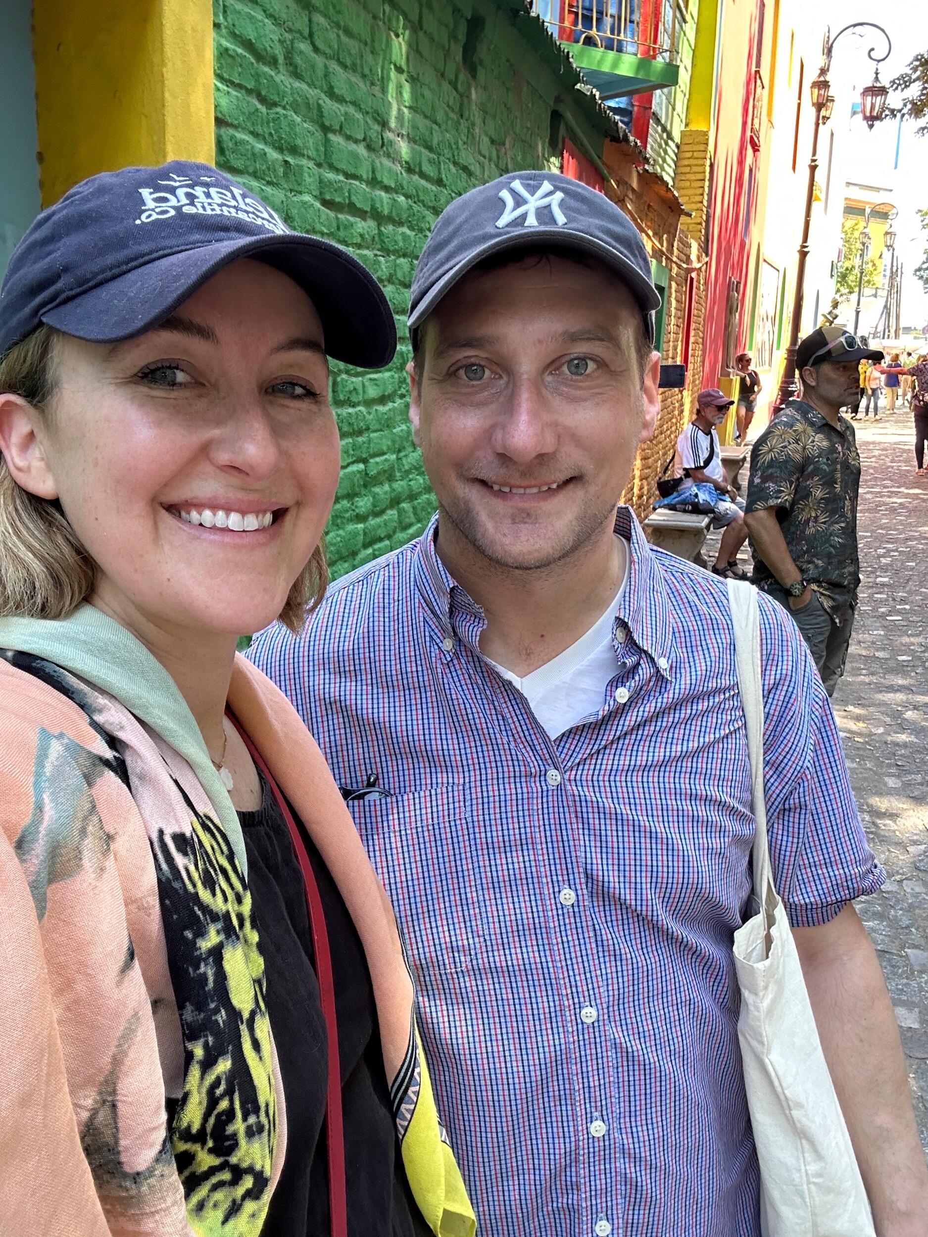 Exploring Buenos Aires on a wildly hot day.