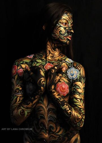 Body & Face painting / Bodyart  by Lana Chromium - Body Painter - San Diego, CA - Hero Main