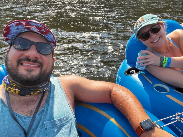 Tubing Down the Delaware