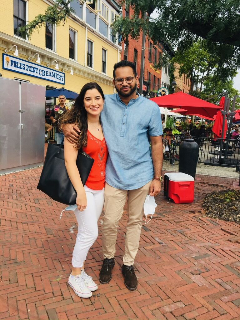 Hanging out in Baltimore during Anu's trauma rotation 