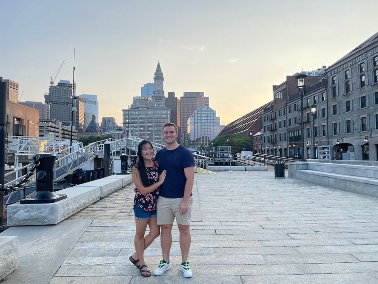 We moved to Boston! Our favorite memories were going to Red Sox games, having Dunkin Donuts, getting Mike's Pastry in the North End, and walking around Boston Commons and Newbury Street.