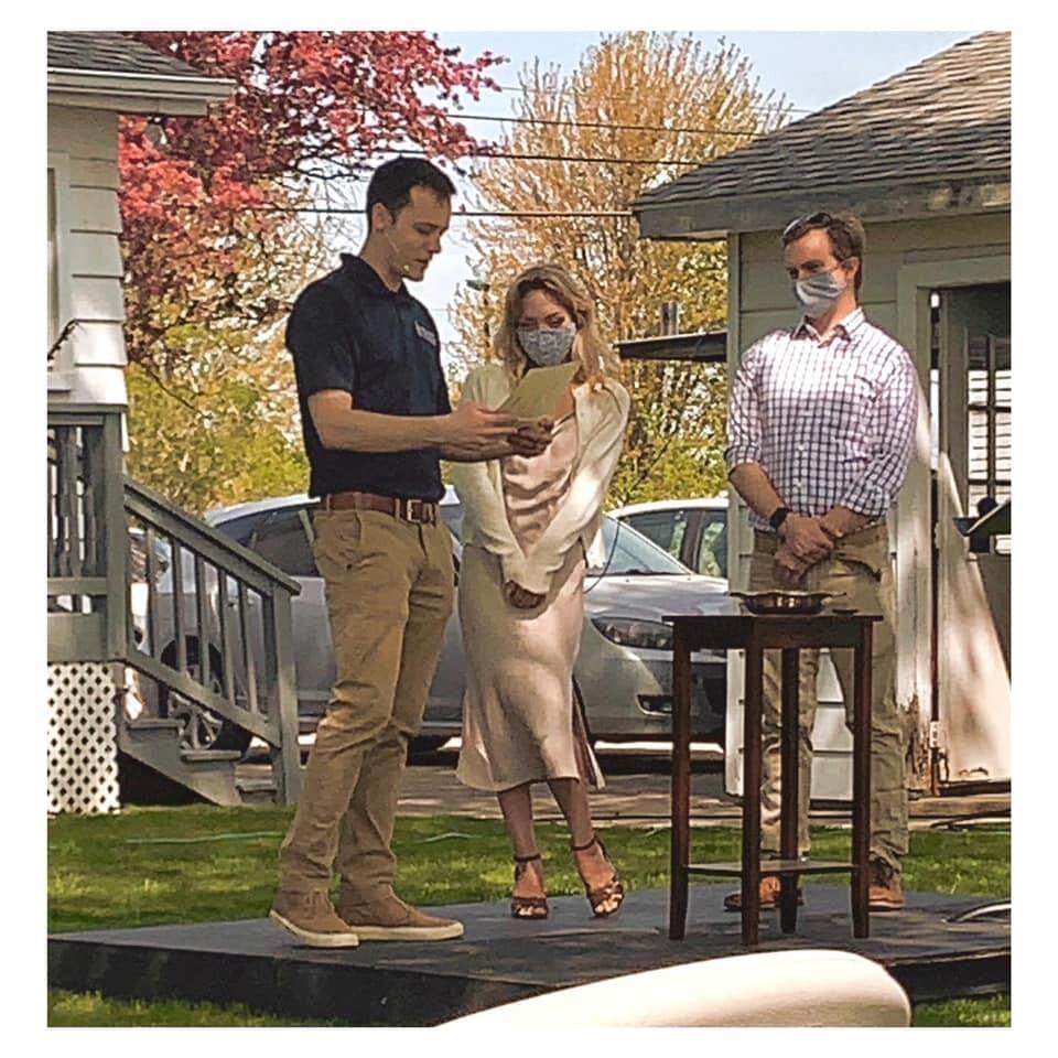 Baptized in 2021 at Immanuel, now off to Marry the man I chose to lead me in Faith, my Sponsor, Nick!