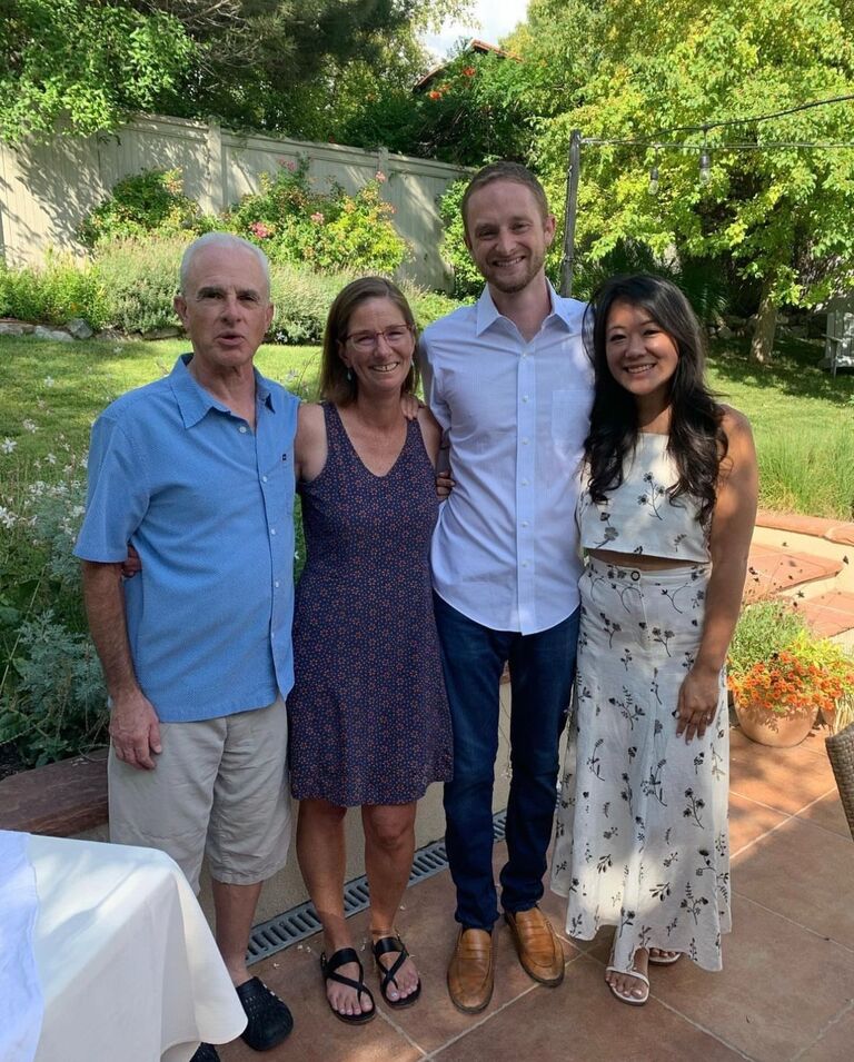 One year post proposal, we finally had a family engagement party at Casa Friedman