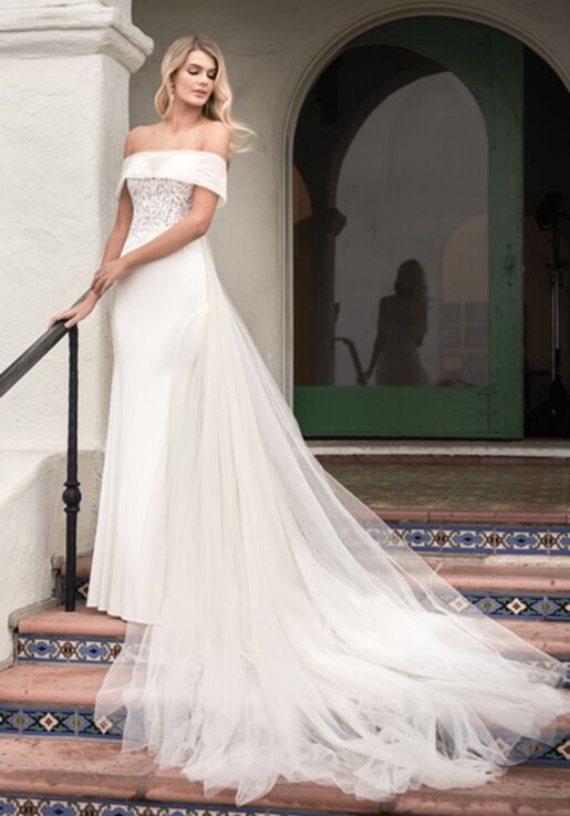 mermaid wedding dress with cape