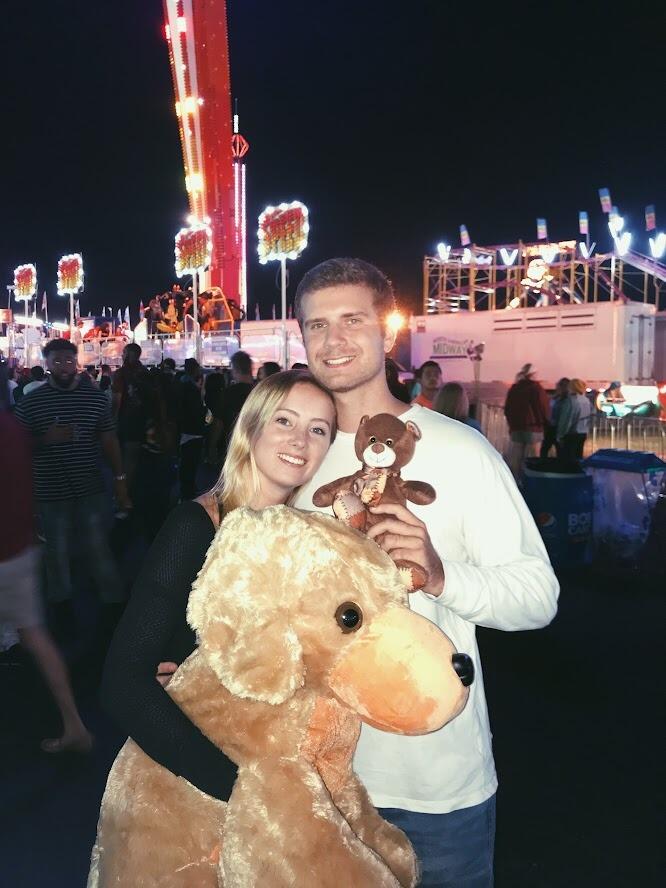 Zac and Austin love the SC State Fair. 