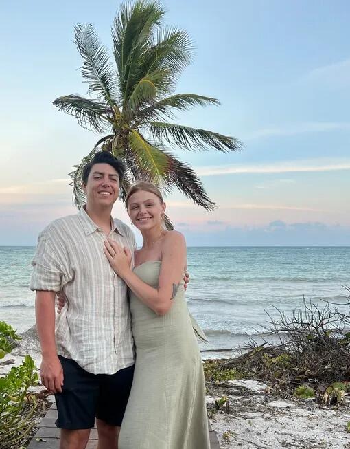 Tulum, Mexico for Ben's cousin's wedding. Anywhere is an adventure as long as we're together!