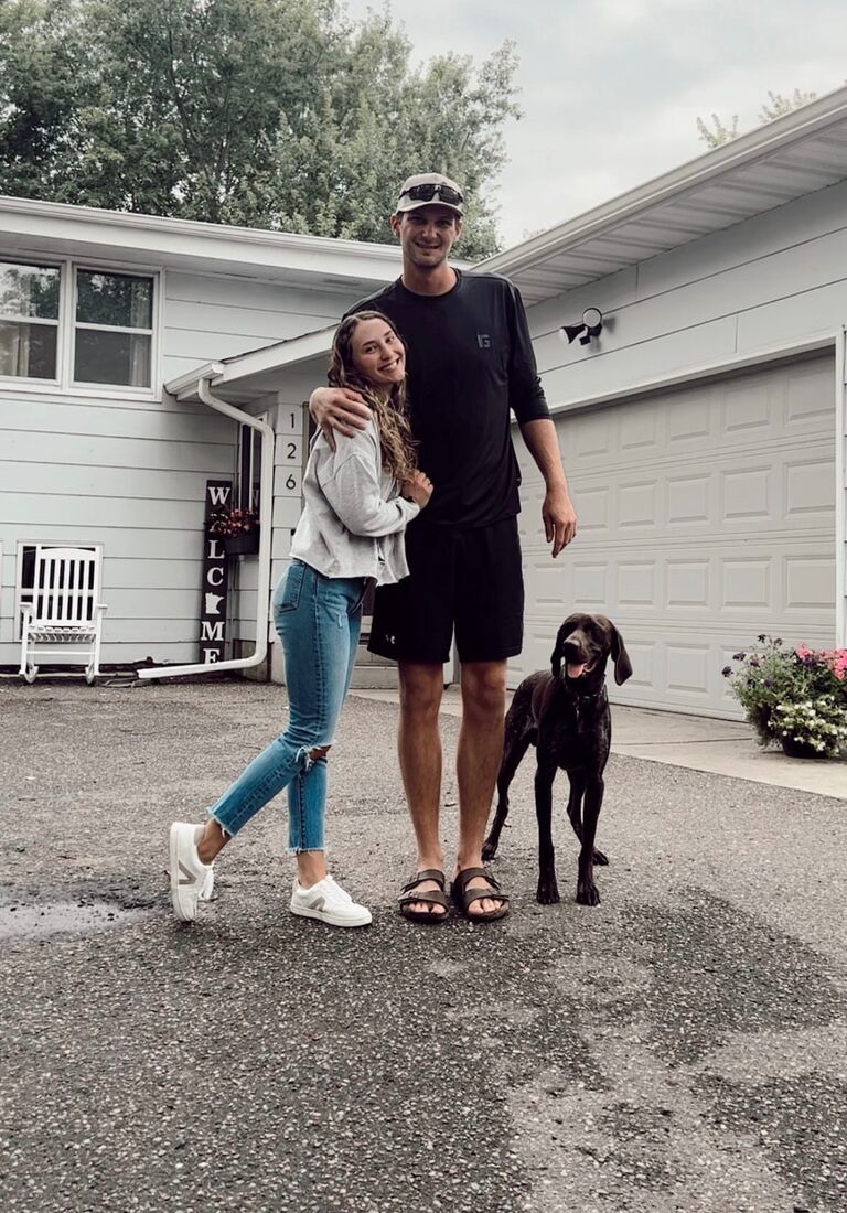 We purchased our first home and became residents of Maple Lake, MN! 