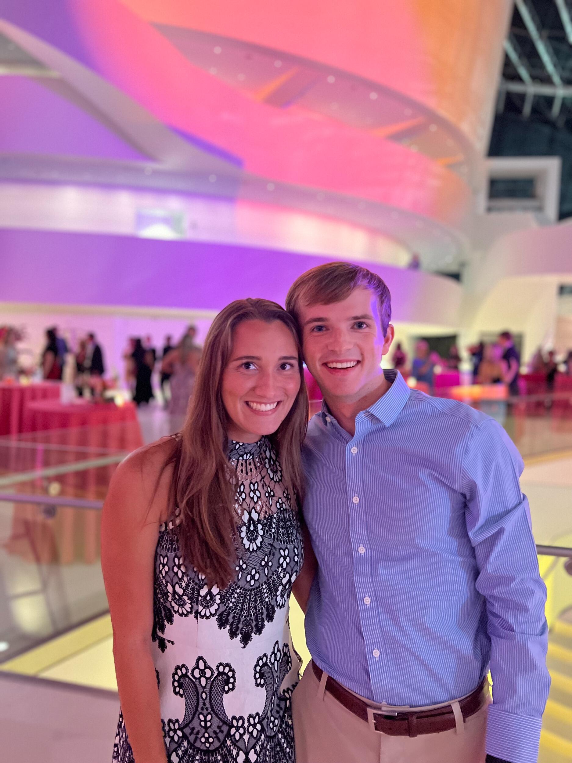 Our last moments together before Hannah went to Kent, and the long-distance first began!