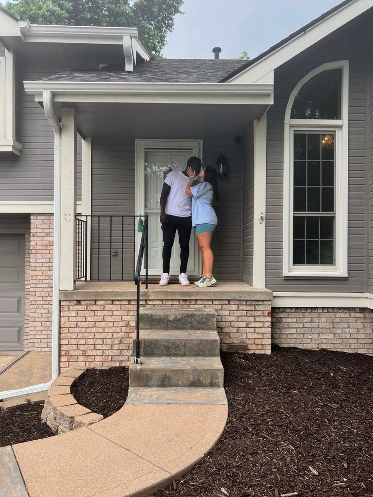 Closed on their first house 