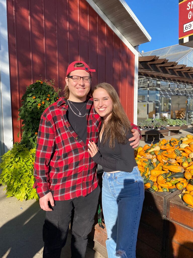 Nic's first time meeting my family in Illinois