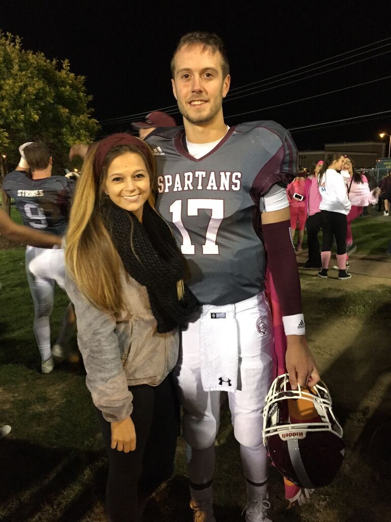 Jrs football senior night
