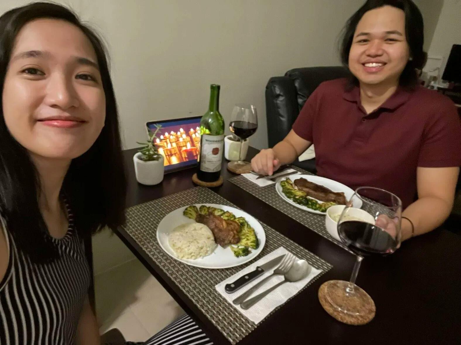 Indoor COVID Valentine's dates 