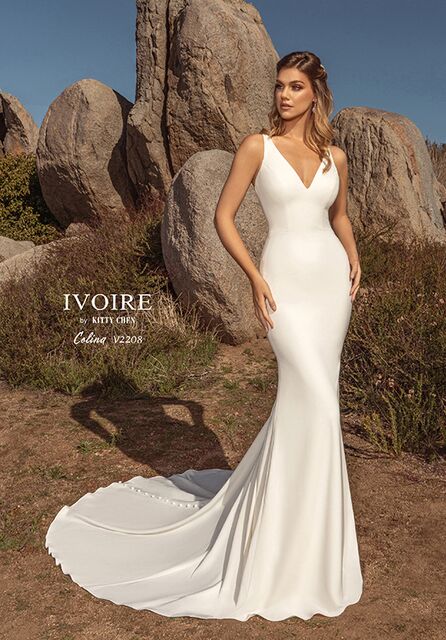 IVOIRE by KITTY CHEN COLINA V2208 Wedding Dress The Knot