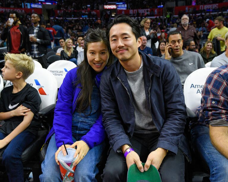 steven yeun wife