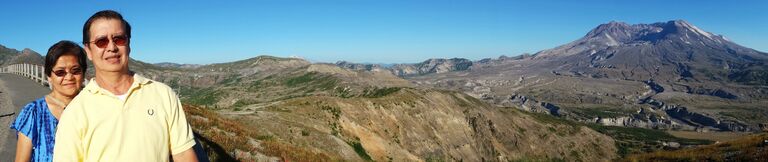 Visit to Mt. Saint Helens, Washington.
