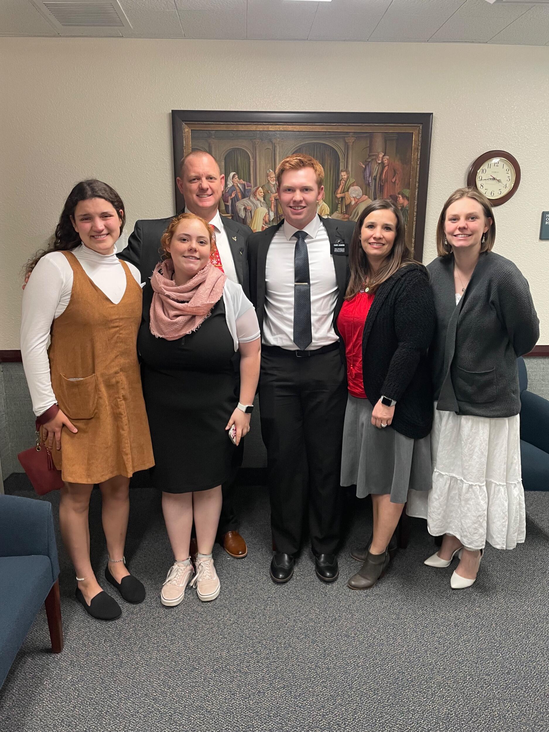 officially set apart as an elder and the 2 year wait began! 