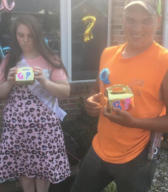 Finding out we we're having a boy