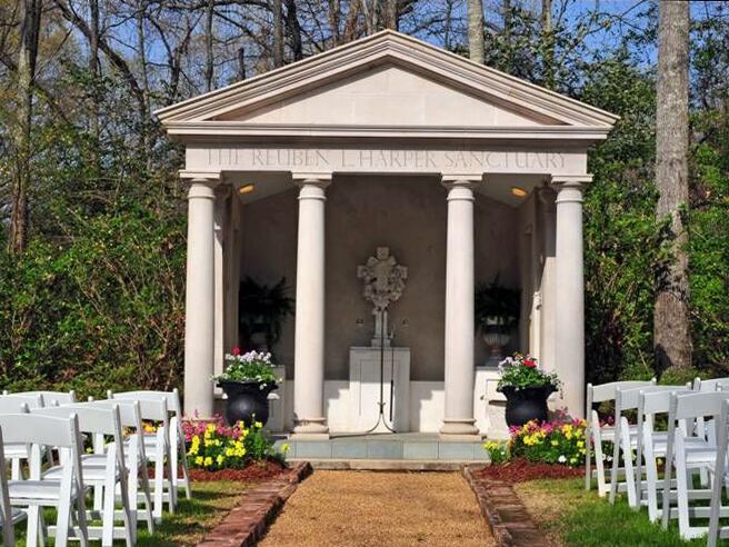 Wedding venue in Natchez, Mississippi.