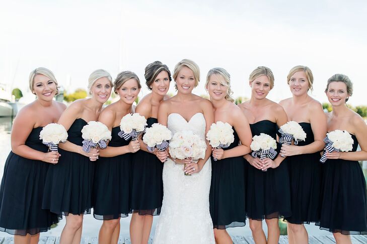 j crew strapless bridesmaid dress