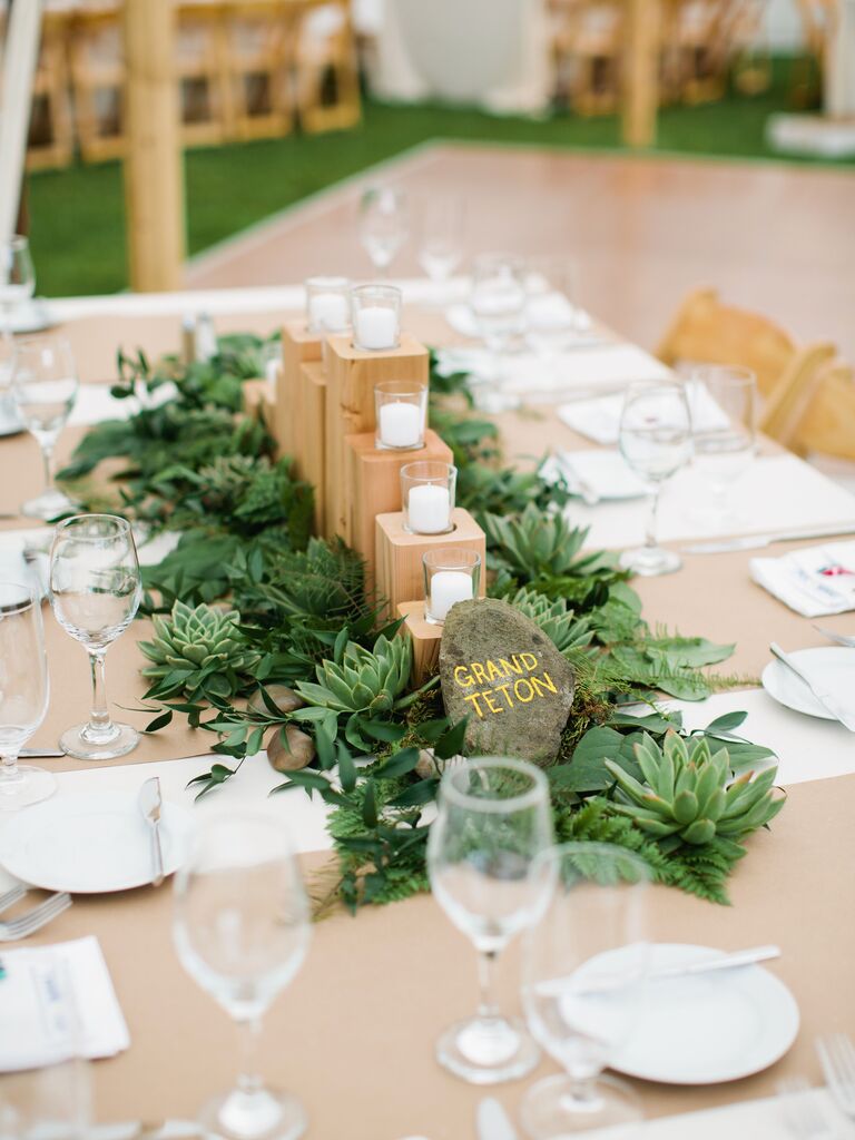 50 Unexpected Ways to Decorate with Greenery  Wedding decor inspiration,  Hanging centerpiece, Wedding table centerpieces