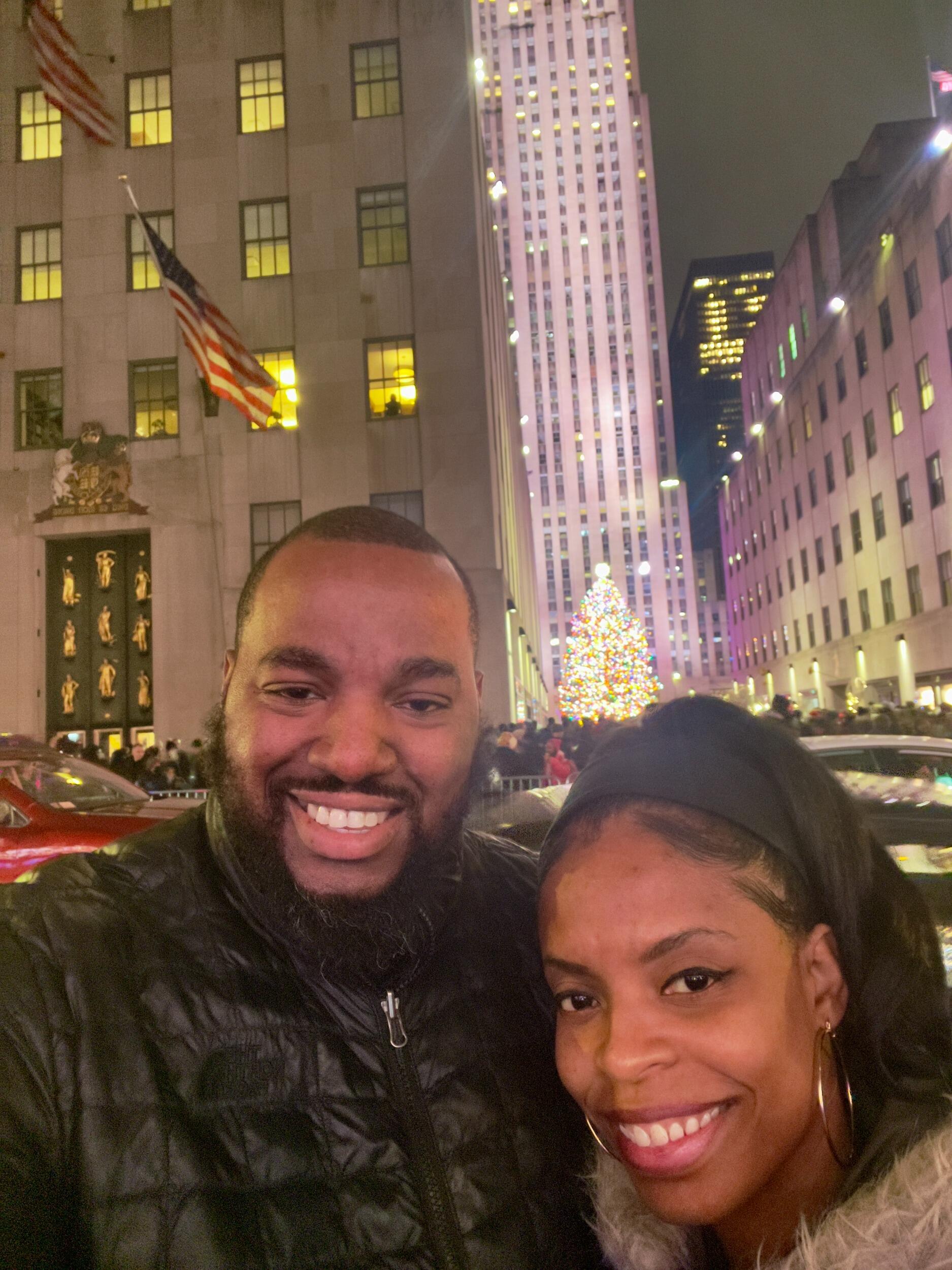 First Christmas in the big apple.