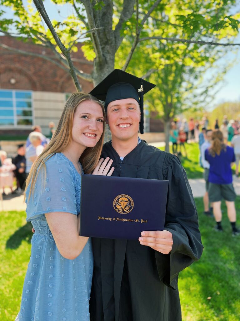 David graduated from college!
