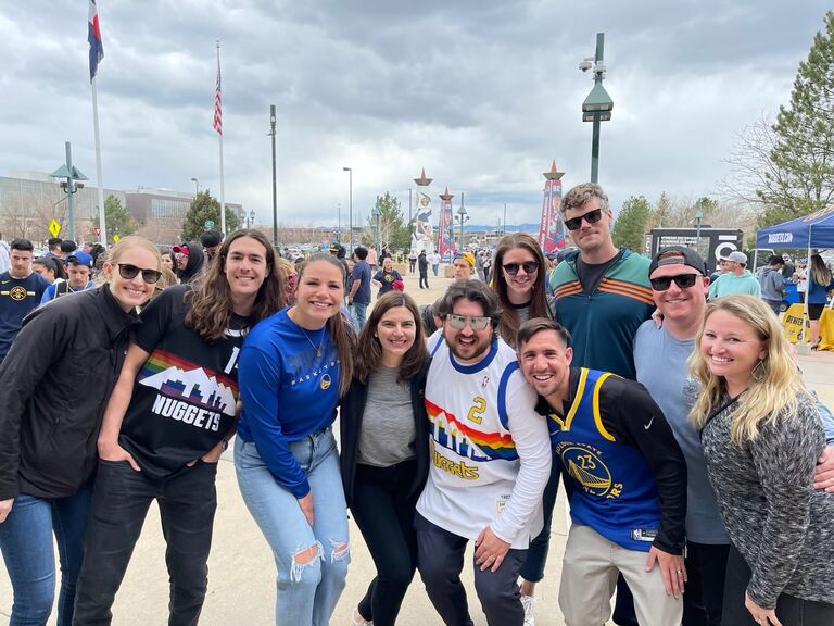 Nuggets playoff game!