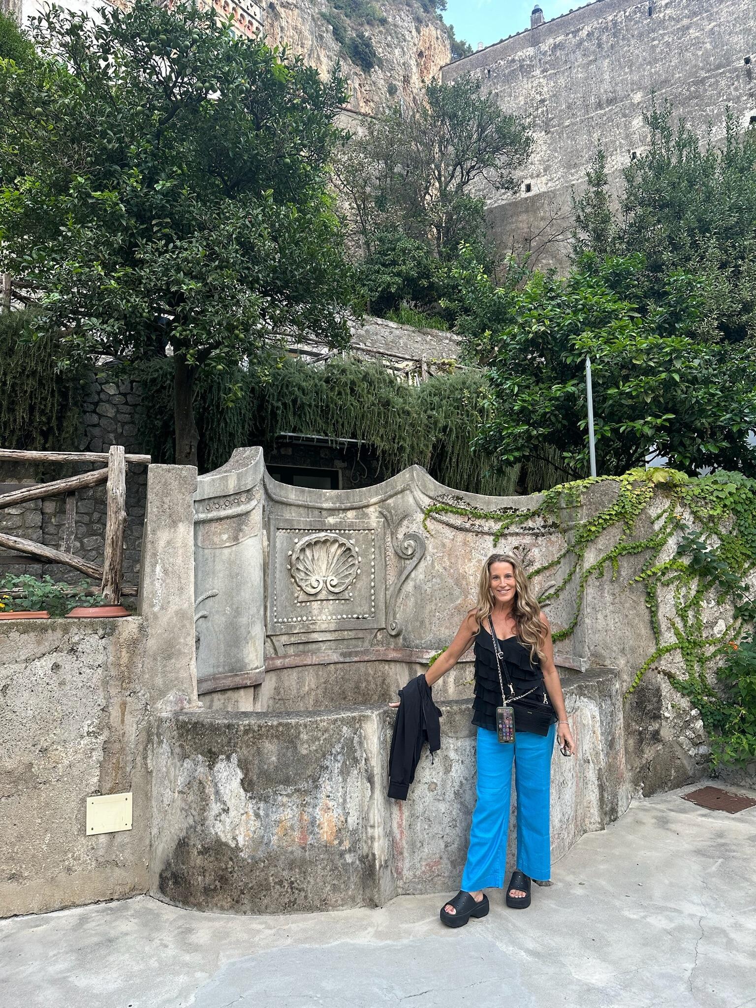 Where we stayed in Amalfi