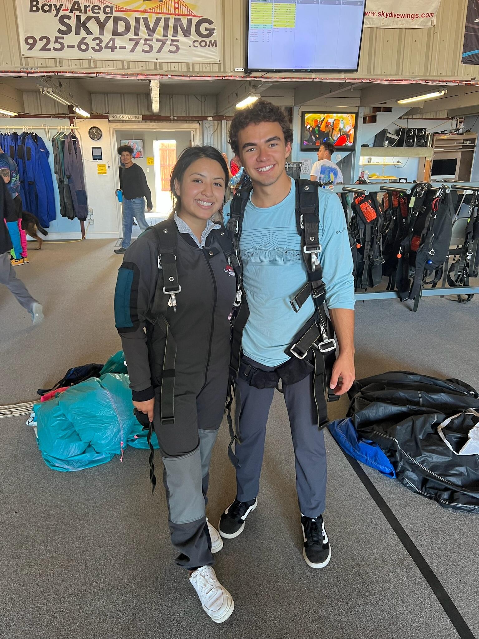 Skydiving to kick off sophomore year