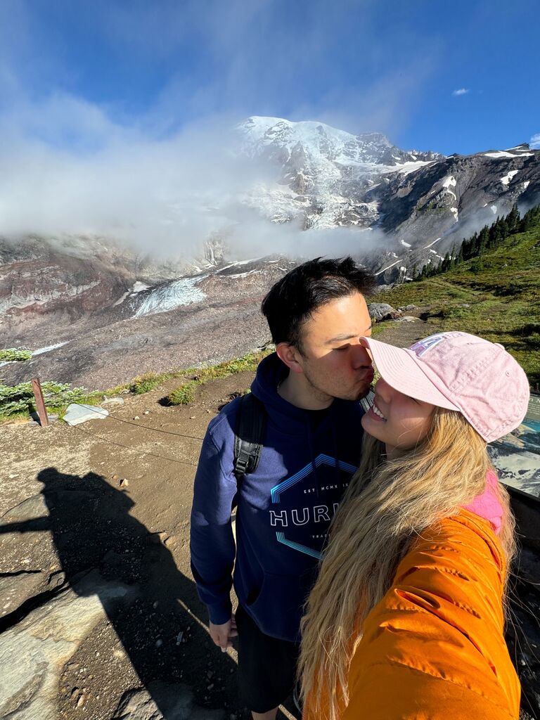 Our first hike ever: Mt Rainier