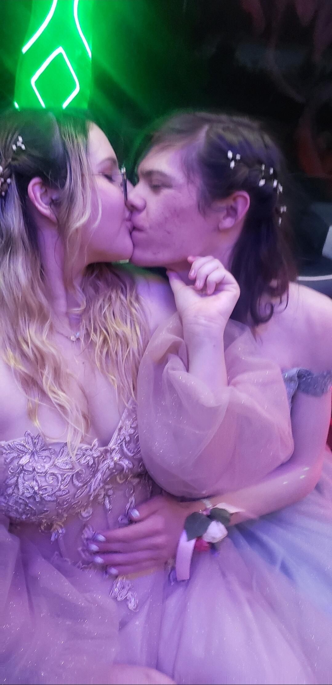 Senior prom!! This was 9 days after we told everyone we were together! 