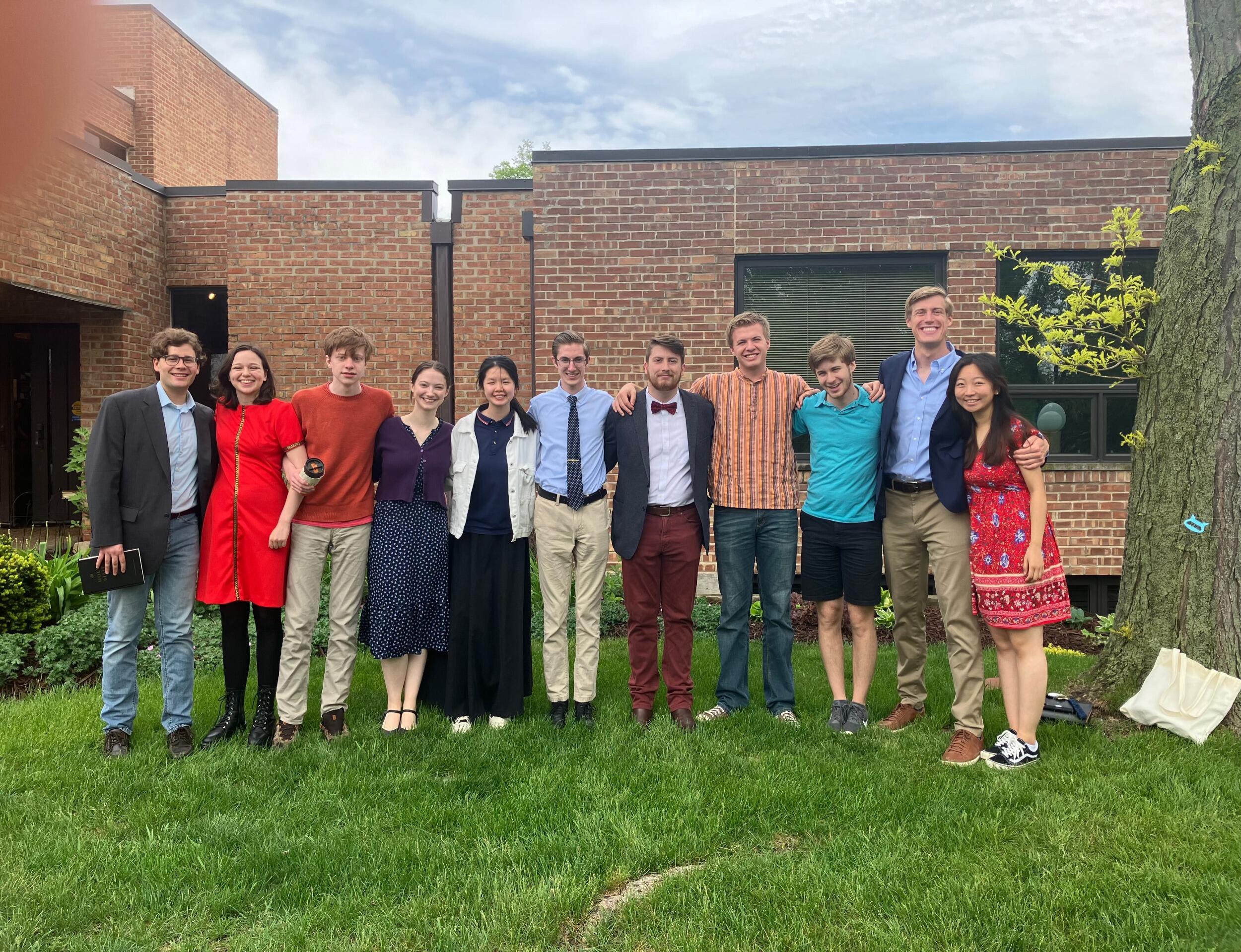 Honoring Bethel Presbyterian Church's Class of 2024 with a celebration of Sally and the other seniors with the entire college group. 