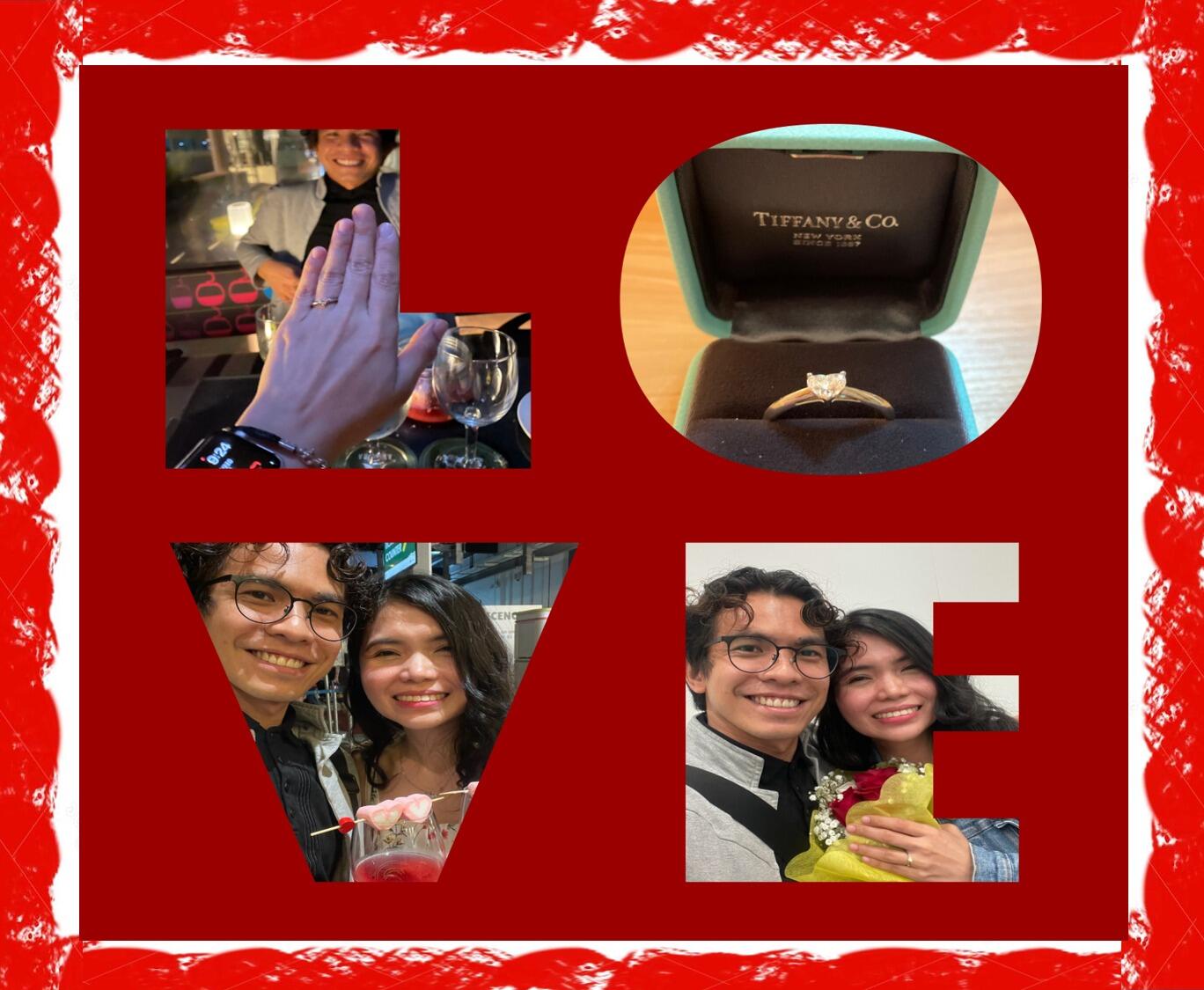 She said Yeessss!!!
We are now engaged.