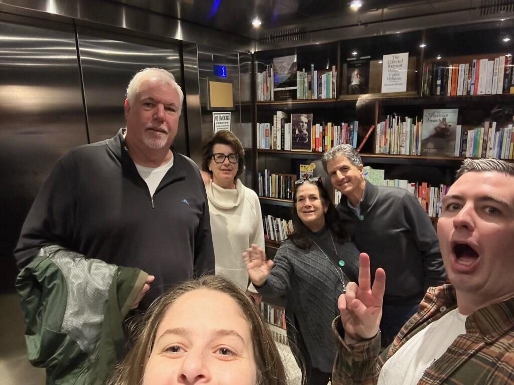 Our parents meeting for the first time!