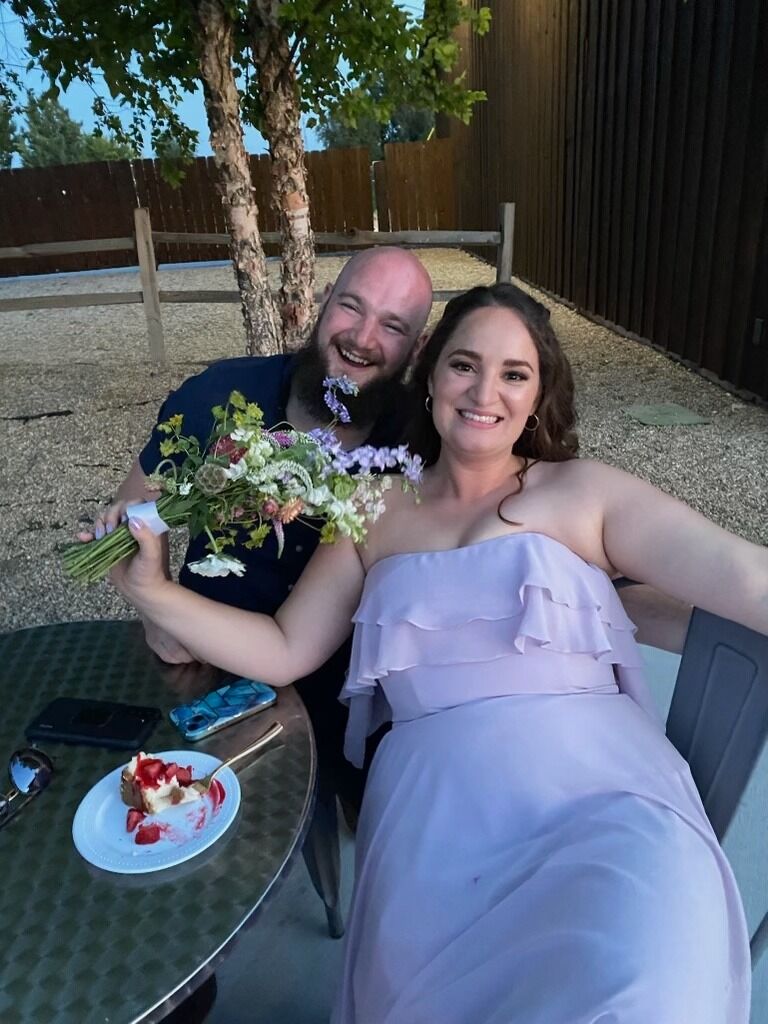 Jordan even caught the bouquet! Talk about foreshadowing...