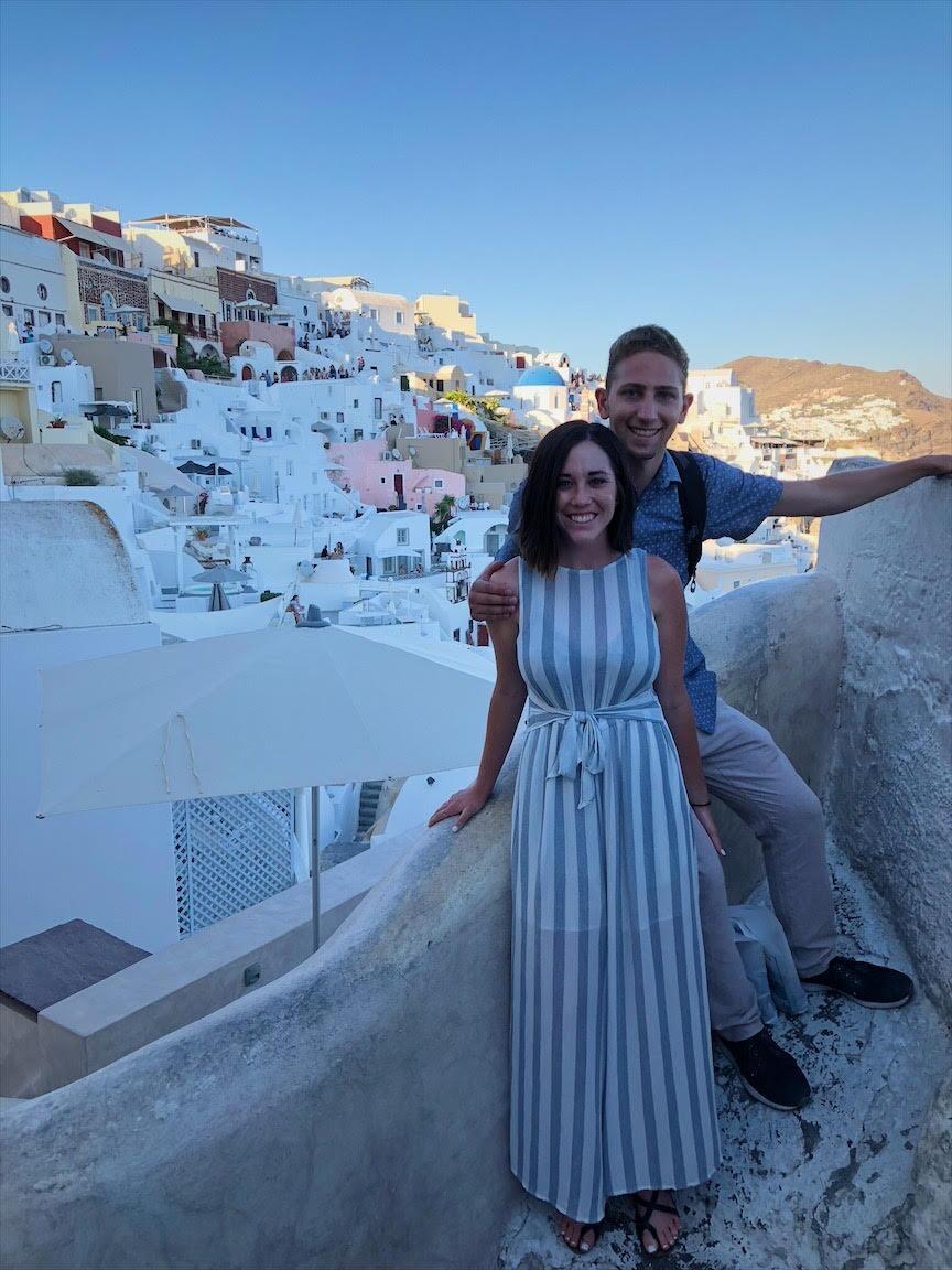 Catching Santorini sunsets