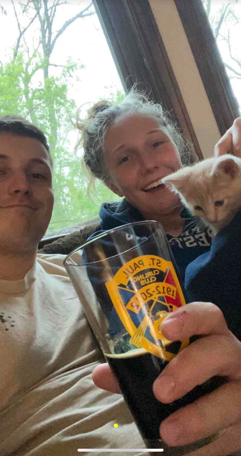 Greg traveling to Minnesota to visit and take care of the COVID kittens
