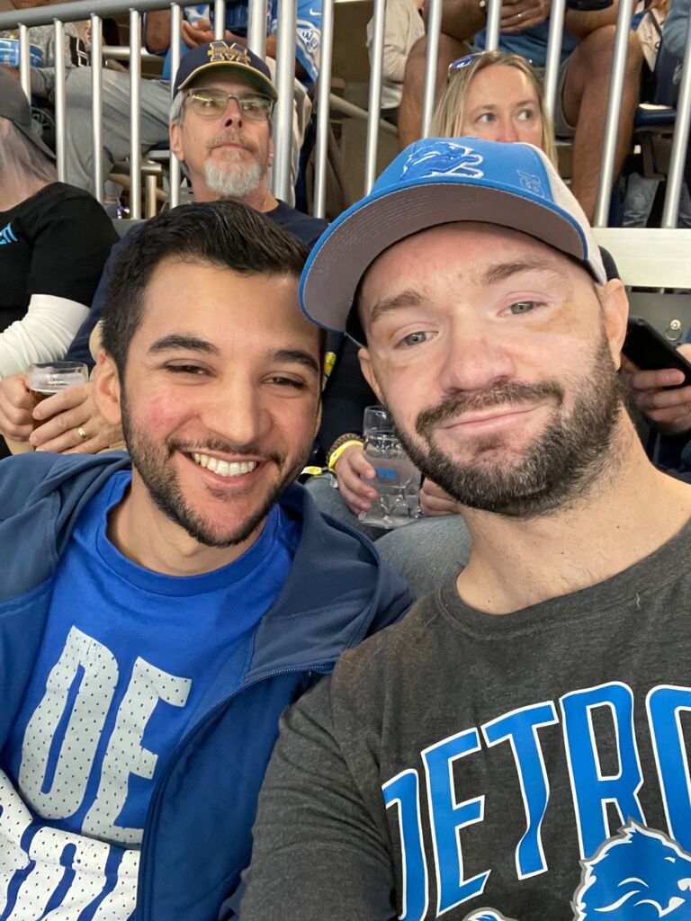 Lions at Ford Field