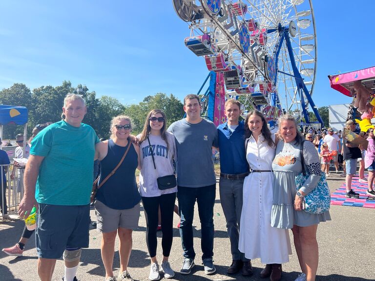 Nicole's first time attending the VA State Fair. Austin's mom brought home multiple first place ribbons!