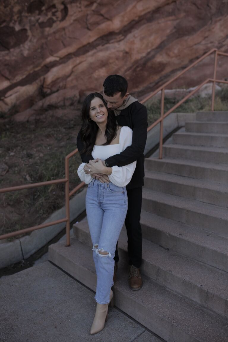 First trip as an engaged couple to Colorado.