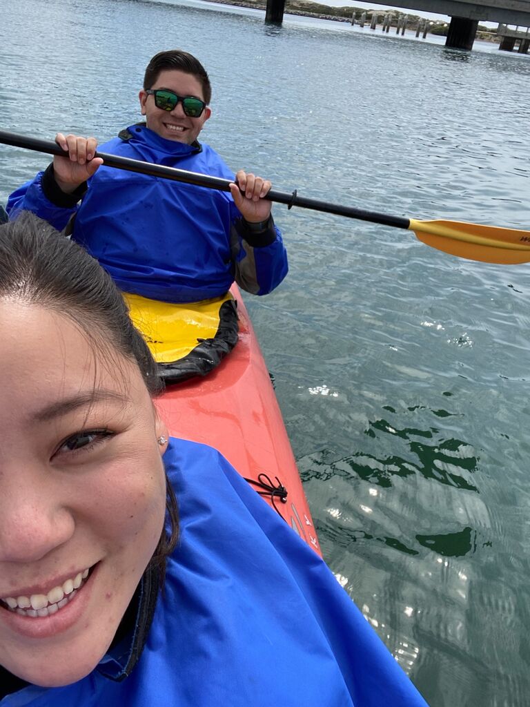Kayaking in Monterey!