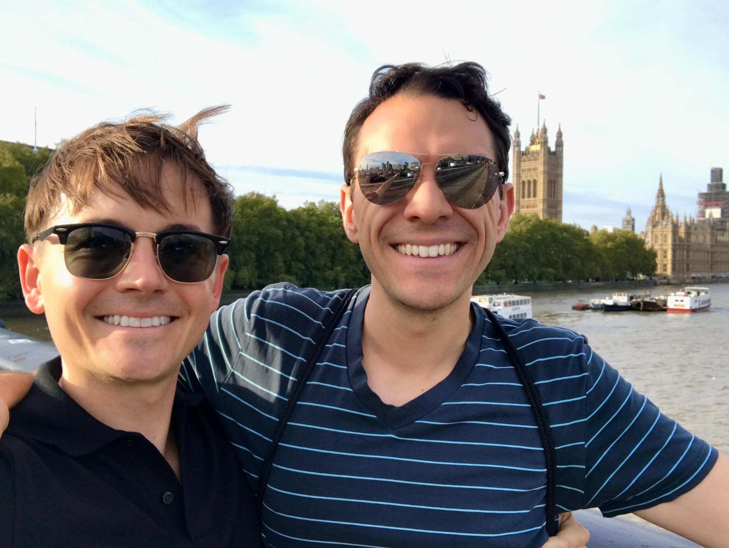 First international trip together! London and Berlin