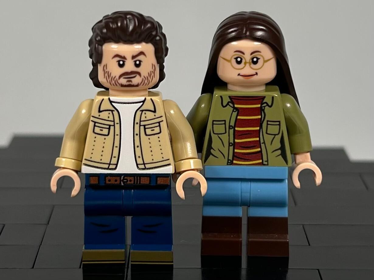 Our mini figs, created by Shane, Lego man! 💗
