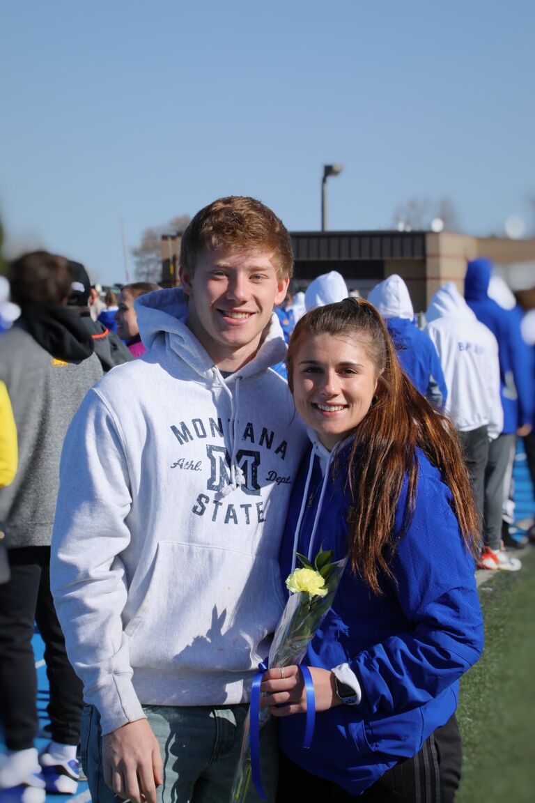 Addy's Senior Night for Track