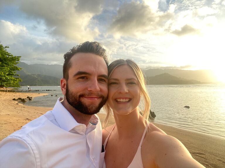 Ashley's sisters wedding in Hawaii