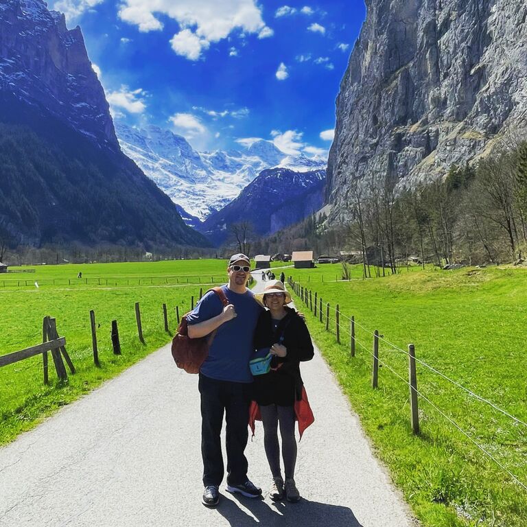 Chasing waterfalls in Lauterbrunnen! 